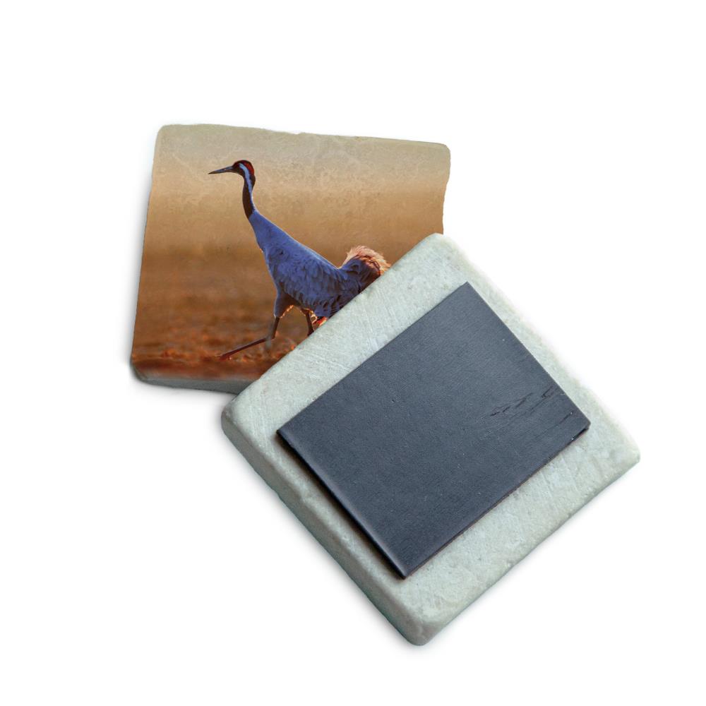 51058005 - Marmormagnet Kranich