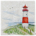 600034 - Untersetzer Marmor "Leuchtturm"