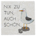 600039 - Untersetzer Marmor "Nix zu tun..."