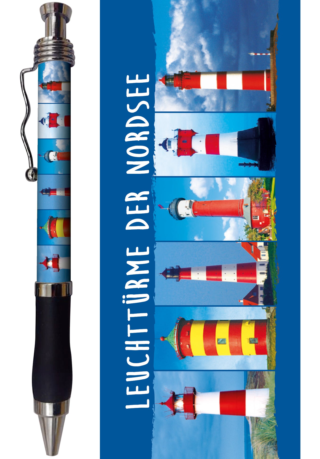 60007013 - Kugelschreiber Leuchttürme