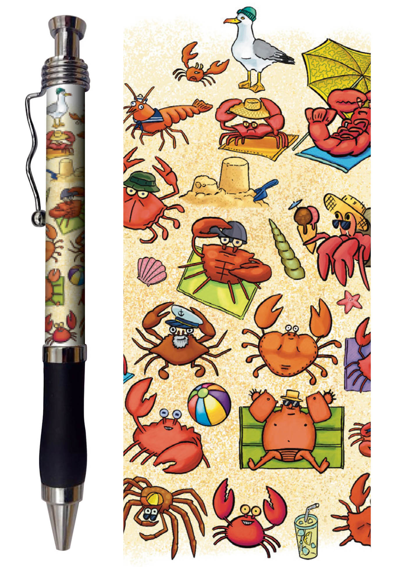 60007021 - Kugelschreiber Krabben