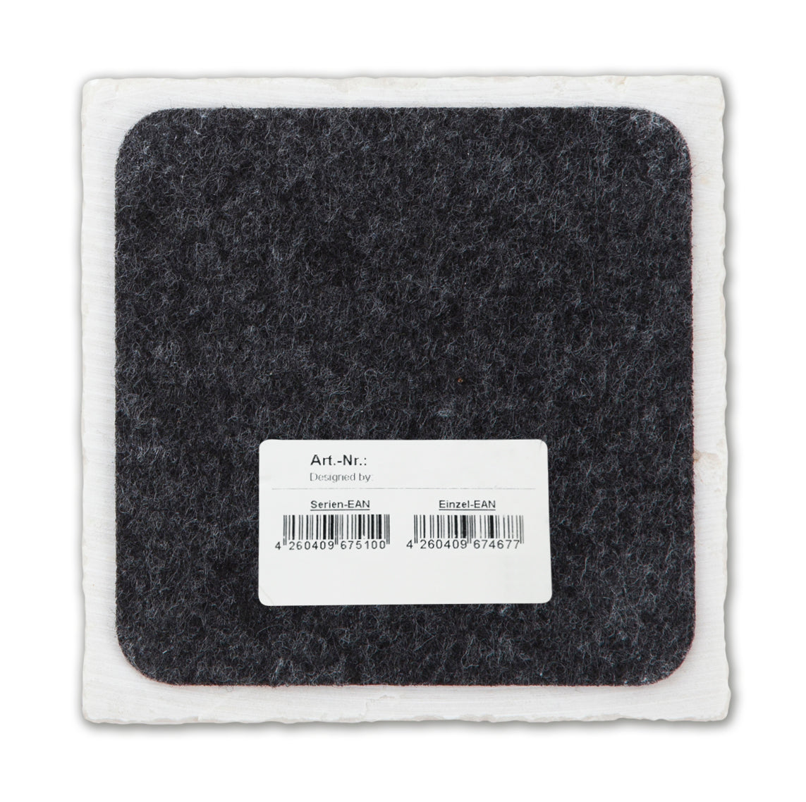 600011 - Untersetzer Marmor "scheiß drauf"