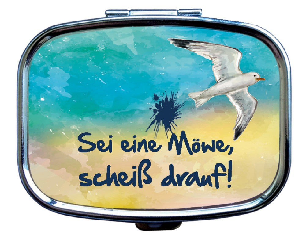 71001013 - Pillendose "Scheiß drauf ..."