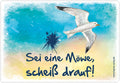71002 - Brillenputztuch "Scheiß drauf ..."
