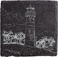 71005002 - Schieferuntersetzer "Leuchtturm"