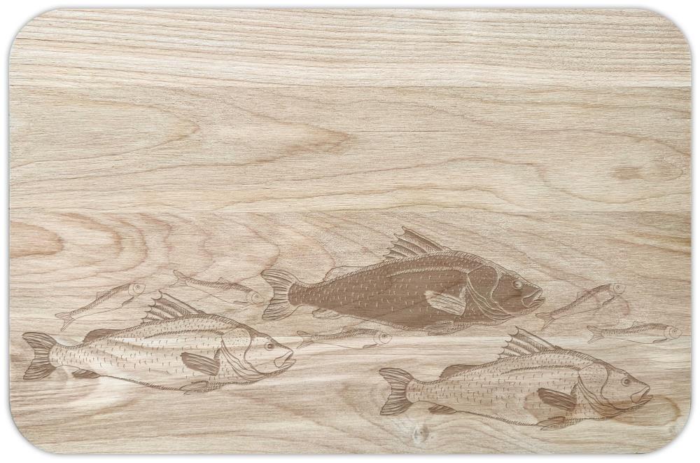 Holzbrettchen "Fische"
