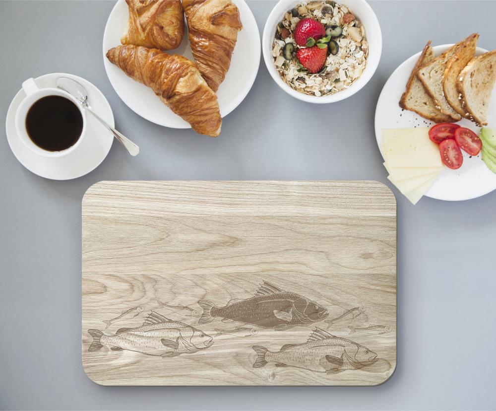 Holzbrettchen "Fische"