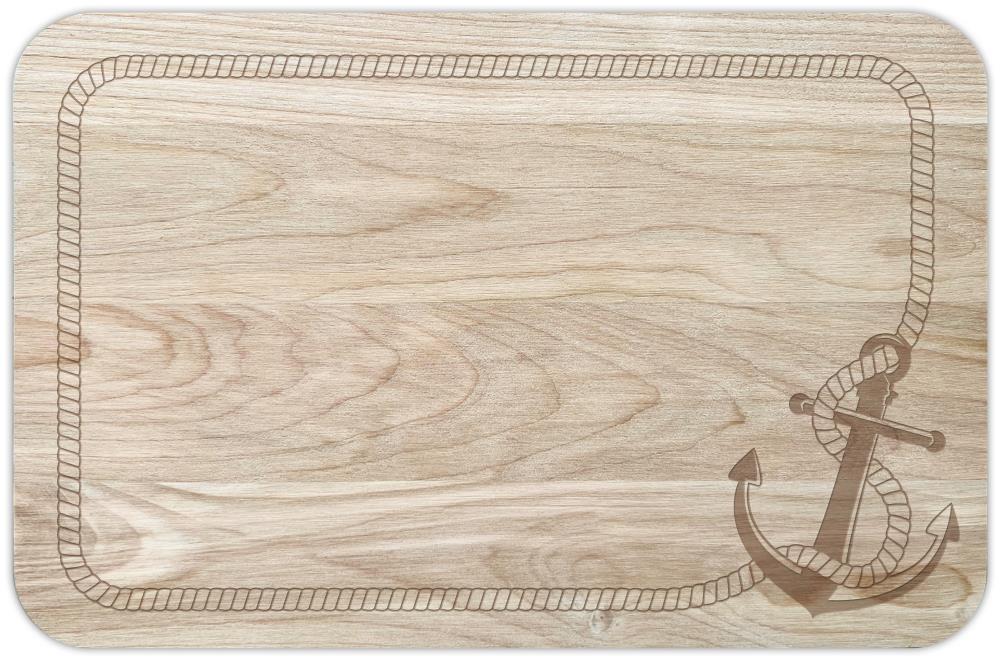 Holzbrettchen "Anker"