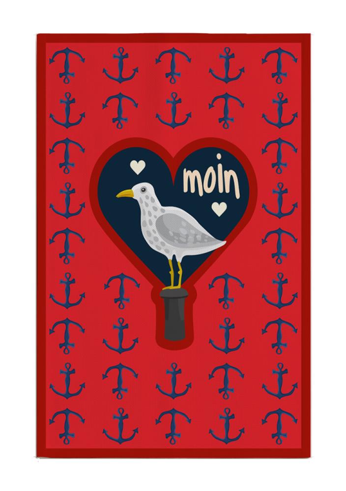 71014002 - Geschirrtuch "Moin Möwe"