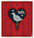71015002 - Schwammtuch "Moin" (2er)