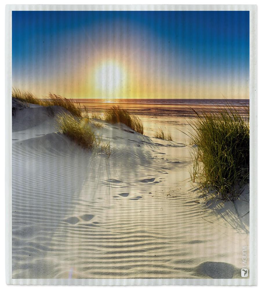 71015003 - Schwammtuch "Sonnenuntergang" (2er)