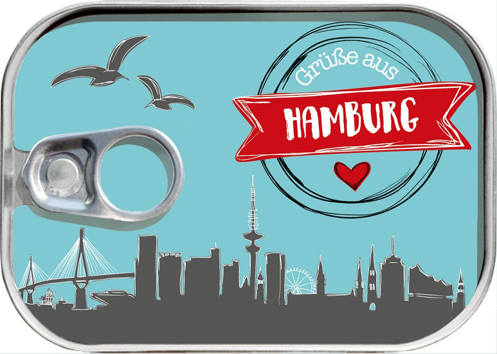 72000128 - Dosenpost Hamburg Skyline