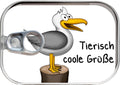 72001507 - Dosenpost Comic Möwe