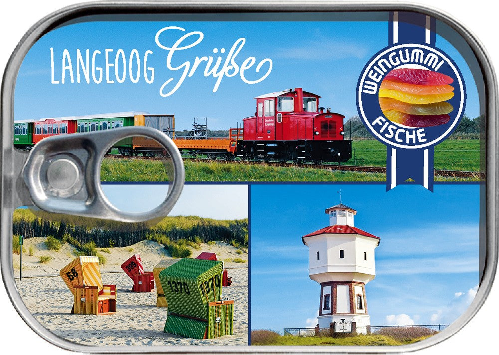 72008013 - Weingummifische in Dose "Langeoog"