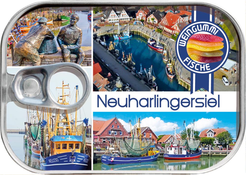72008018 - Weingummifische in Dose "Neuharlingersiel"