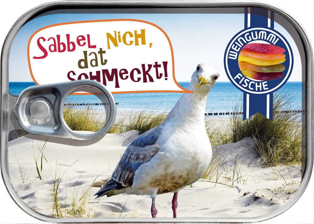 72008505 - Weingummifische in Dose "Sabbel nicht ..."