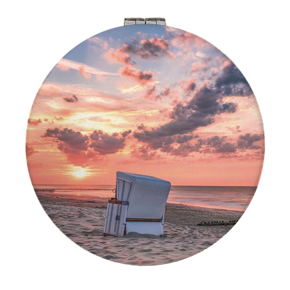 73000004 - Taschenspiegel "Strandkorb"