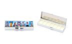 73005003 - 7-Tage Pillendose „Leuchttürme“