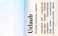 KLM1404 - KLM Acrylglasmagnet "Urlaub"