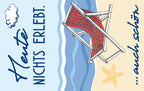 KLM1406 - KLM Acrylglasmagnet "Heute nichts erlebt ...."