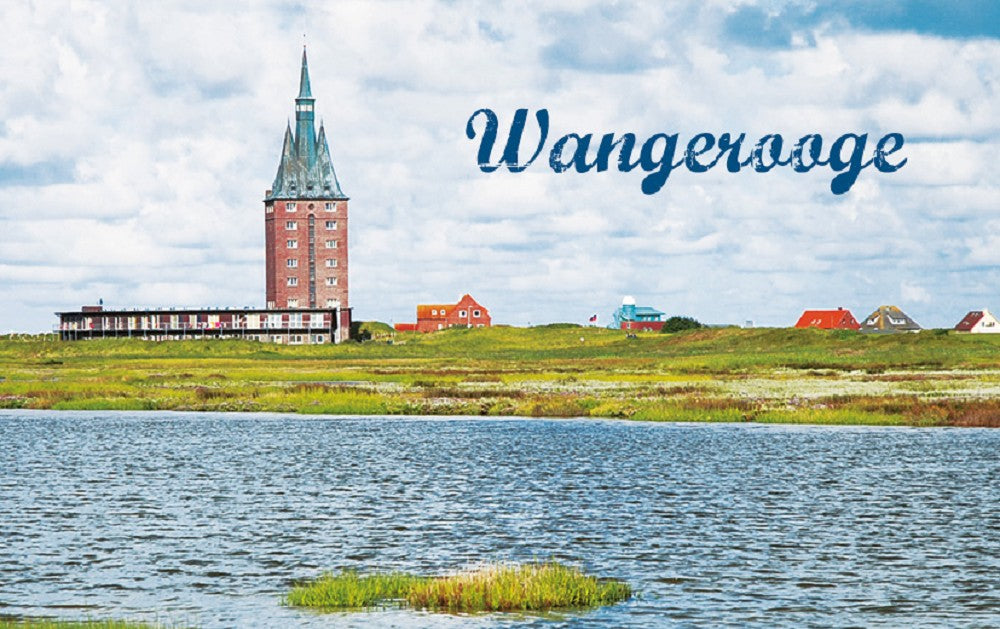 KLM1608 - KLM Acrylglasmagnet Wangerooge