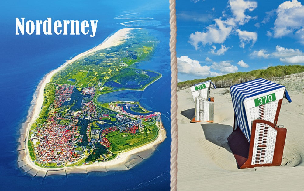 KLM1675 - KLM Acrylglasmagnet Norderney