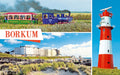 KLM1699 - KLM Acrylglasmagnet Borkum