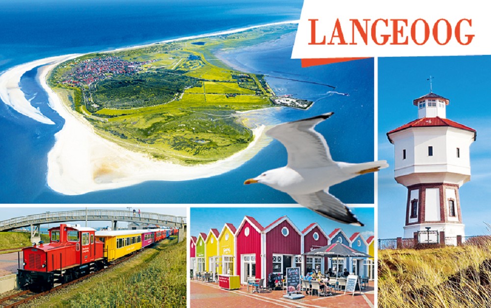 KLM1703 - KLM Acrylglasmagnet Langeoog