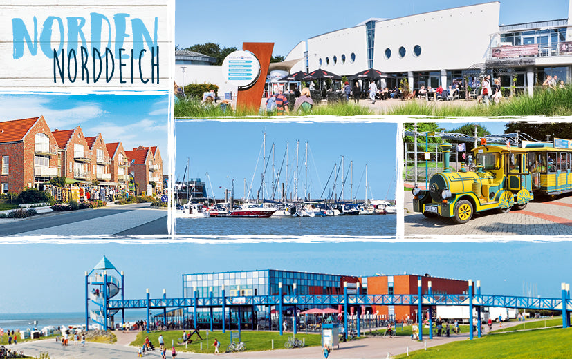 KLM1768 - KLM Acrylglasmagnet „Norden/Norddeich“