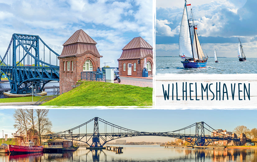 KLM1772 - KLM Acrylglasmagnet Wilhelmshaven