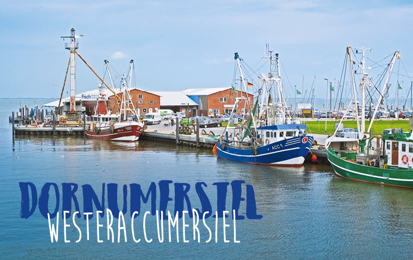 KLM1774 - KLM Acrylglasmagnet „Dornumersiel/Westeraccumasiel“