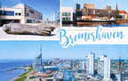 KLM1794 - KLM Acrylglasmagnet Bremerhaven