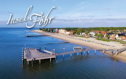 KLM1821 - KLM Acrylglasmagnet Insel Föhr