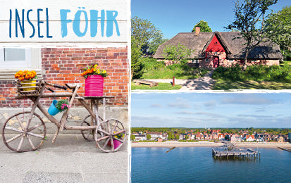 KLM1824 - KLM Acrylglasmagnet Insel Föhr