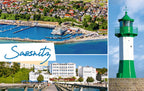KLM793 - KLM Acrylglasmagnet "Sassnitz"