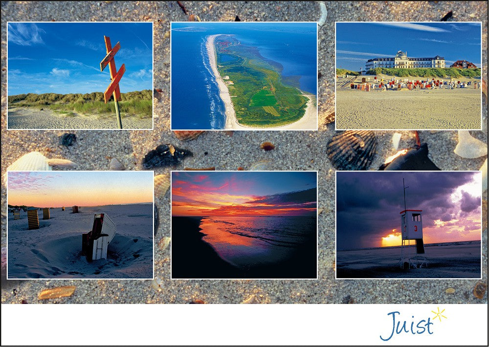 PK-JUI008 - Postkarte Juist