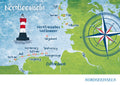 PK-KUE063 - Postkarte Küste „Nordseeinseln“