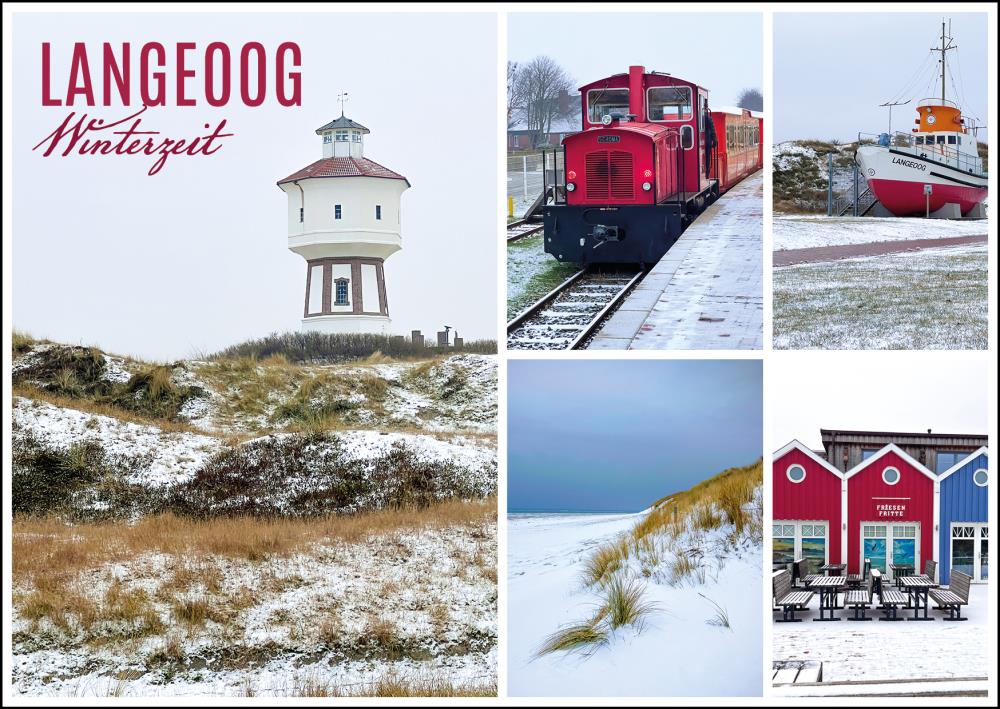 PK-LAN022 - Postkarte Langeoog Vielmotiv