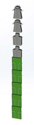 ST3063 - Seitenelement Form-PK 9 Fach HF (DK/PK)