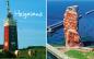 Preview: KLM1577 - KLM Acrylglasmagnet Helgoland