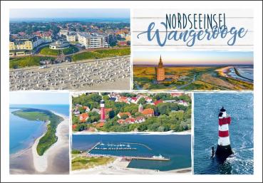 20033507 - Editionspostkarte Nordsee „Wangerooge“ Vielmotiv