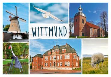 20033510 - Editionspostkarte Nordsee „Wittmund“ Vielmotiv