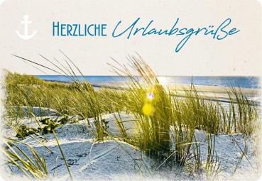 23000007 - Postkarte "Finne" Herzliche Urlaubsgrüße