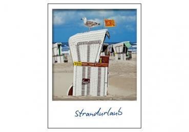 24001011 - Polaroid Strandkörbe