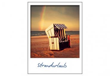 24001021 - Polaroid Retro Strandkorb