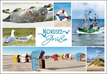 25023006 - Editions - PK "Nordsee Grüße"