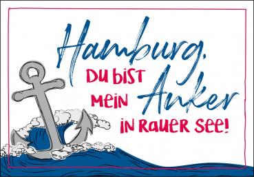 25025506 - Editions - PK Typisch Norden „Hamburg, du bist mein Anker in