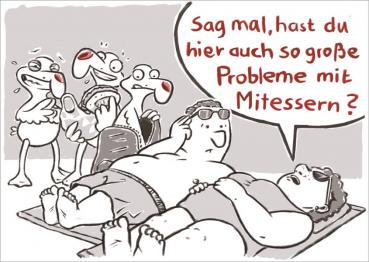 25028008 - Postkarte Norbert "Mitesser"