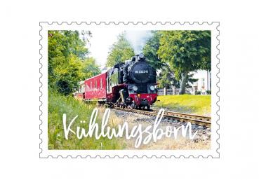 51050282 - Formmagnet Briefmarke „Kühlungsborn“