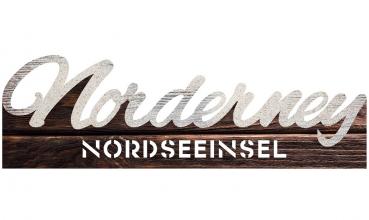 622009 - Küstenschild Schriftzug "Norderney"